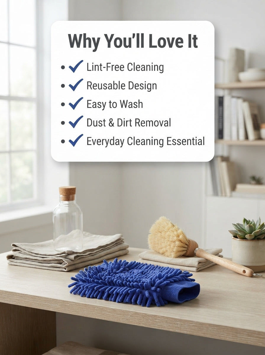 Microfiber Cleaning Gloves