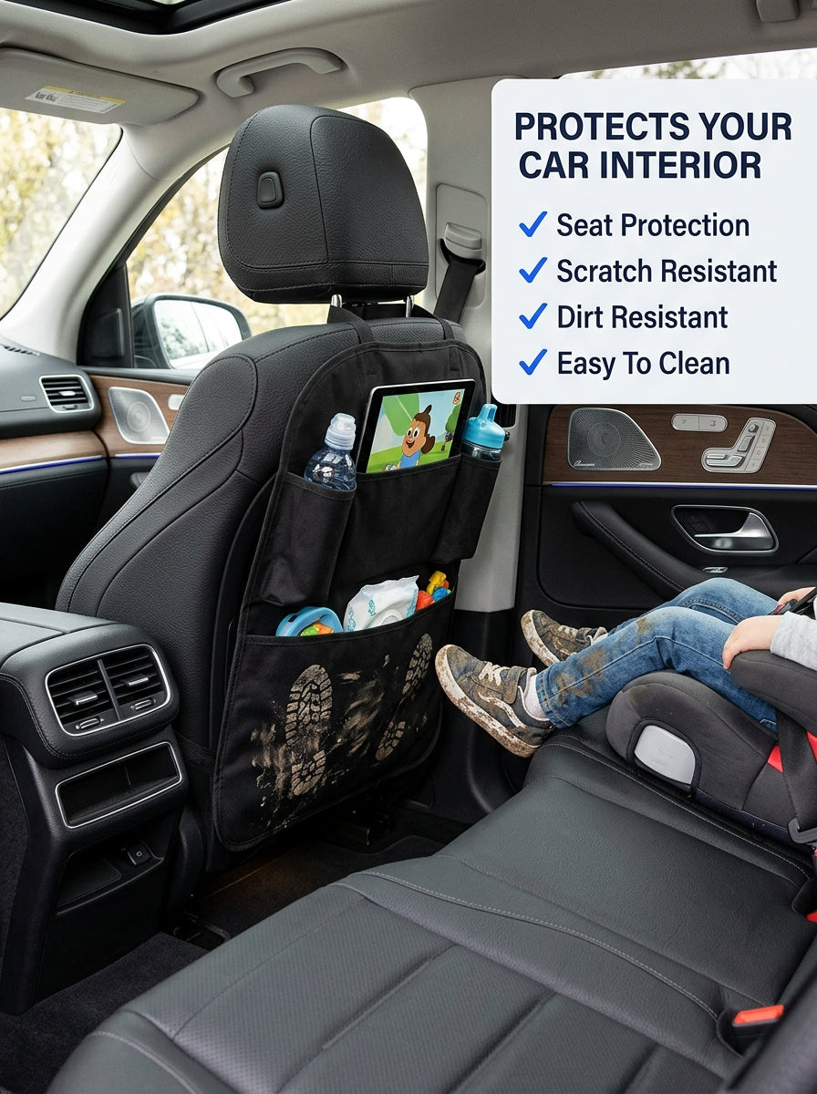 Car Back Seat Organizer