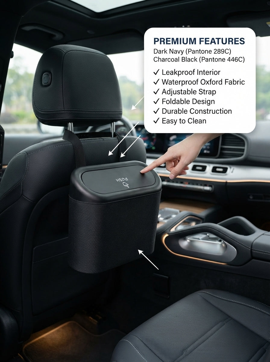 Premium Car Trash Bin