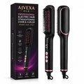 Professional Electric Hair Straightening Comb & Curler