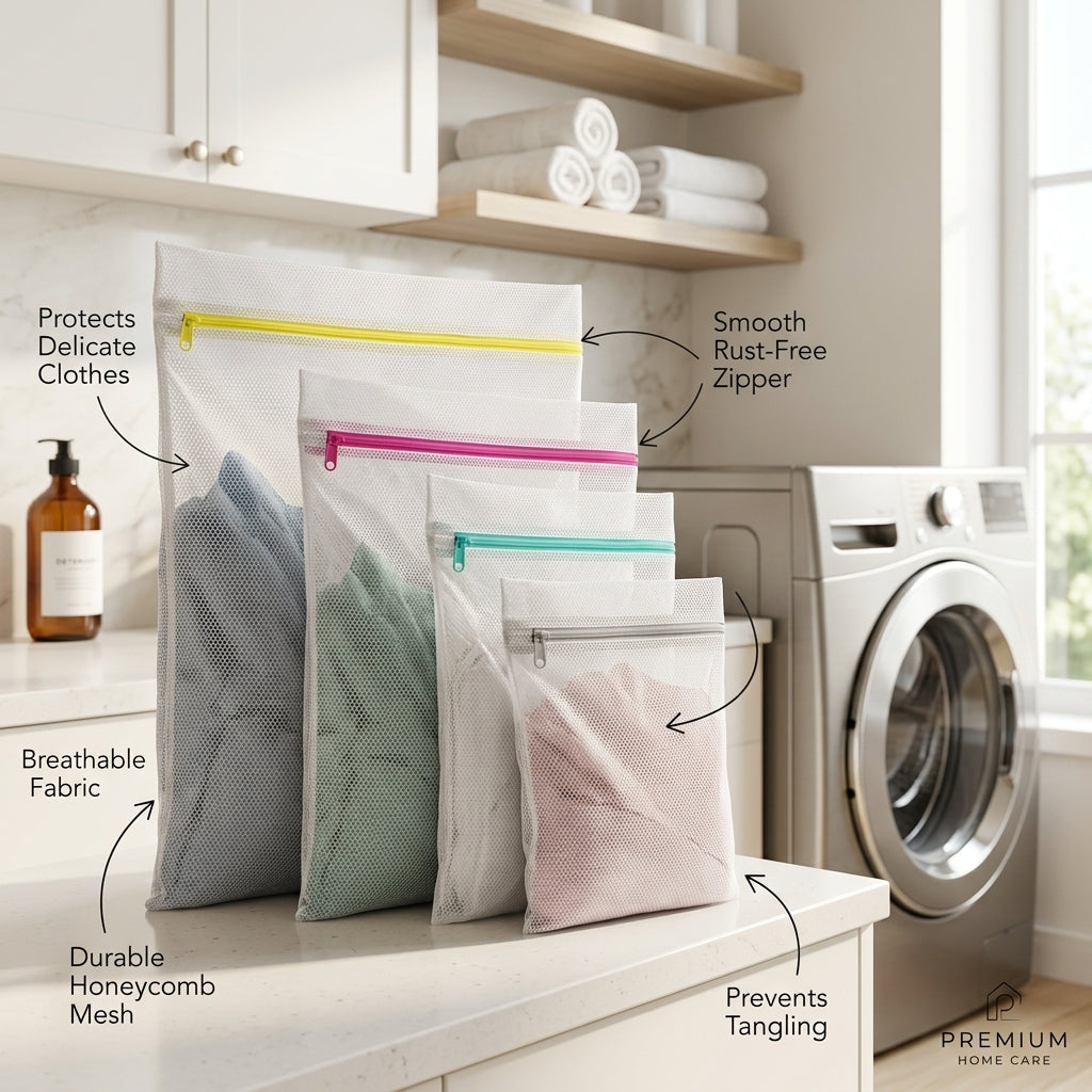 Mesh Laundry Wash Bags Set