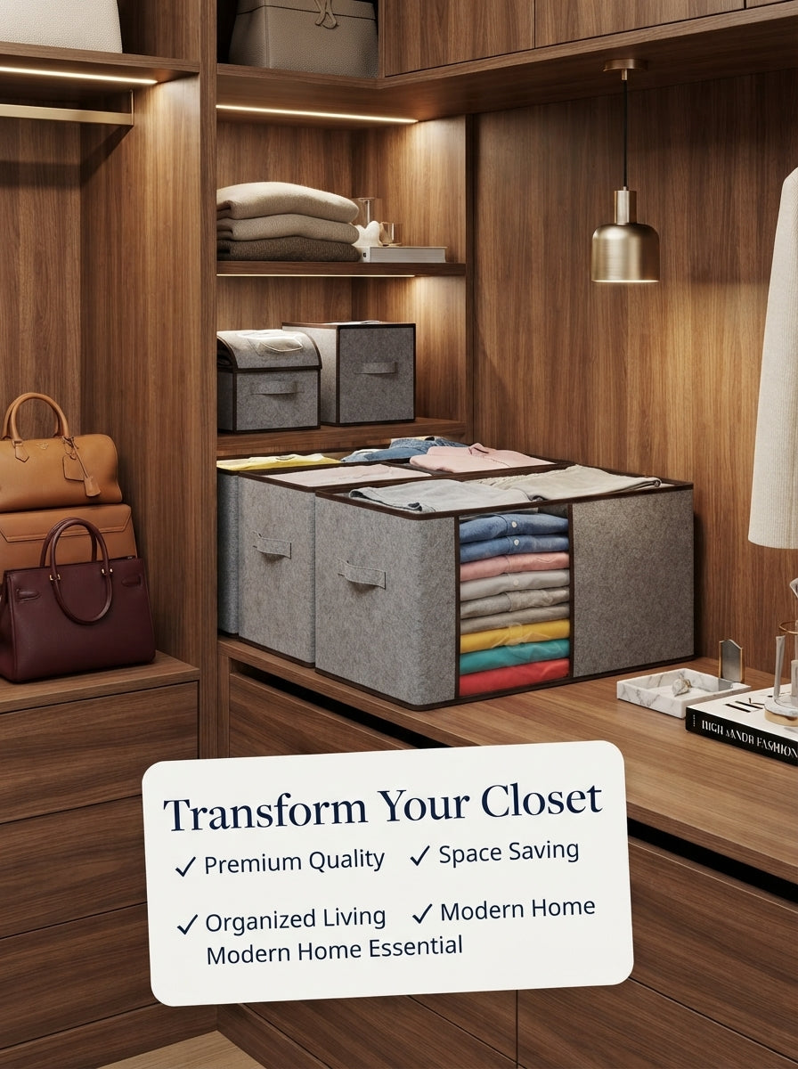 Premium Foldable Clothes Organizer