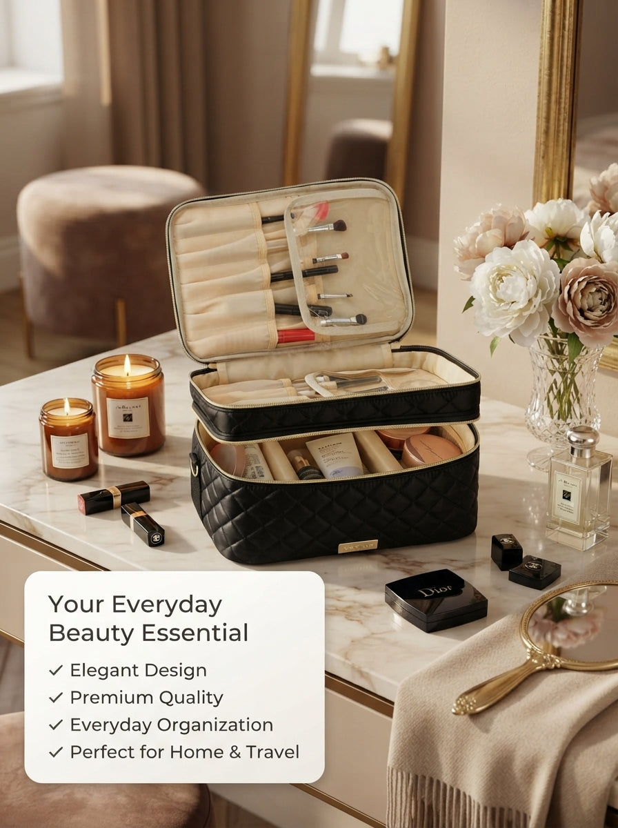 Travel Makeup Organizer Bag