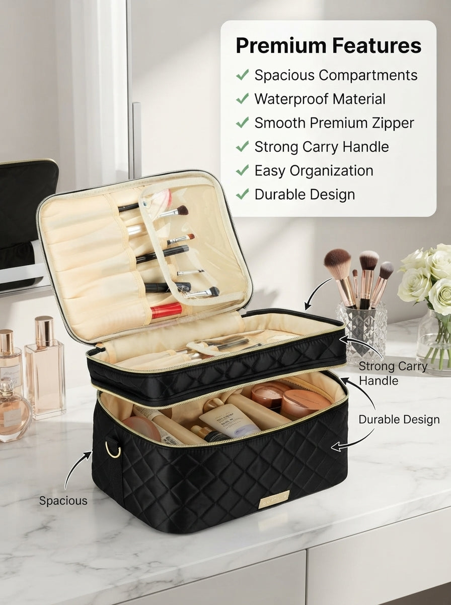 Travel Makeup Organizer Bag