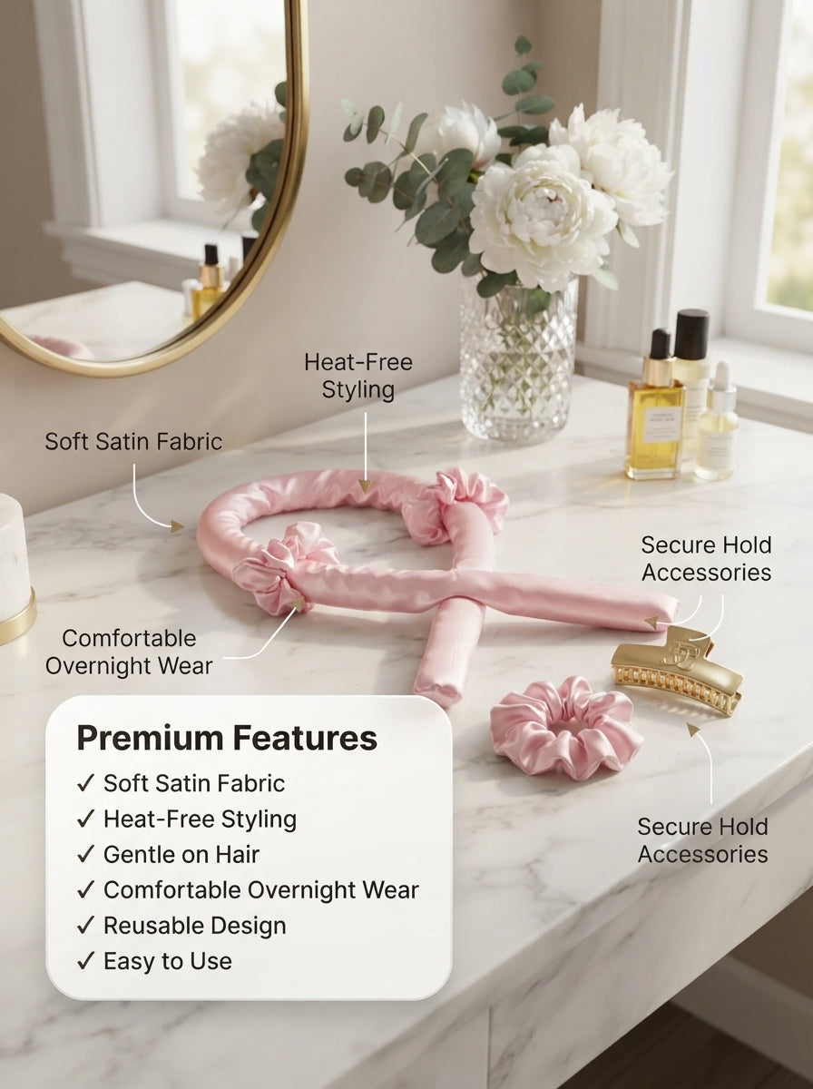 Heatless Curling Ribbon