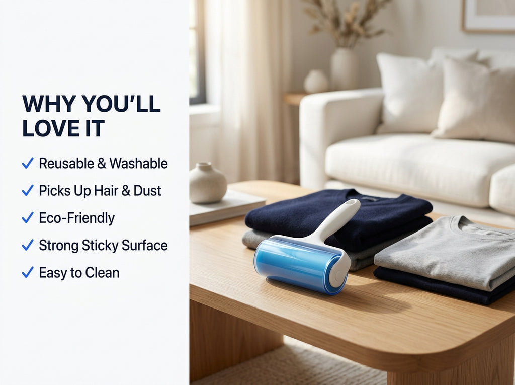 Reusable Washable Lint Rolle