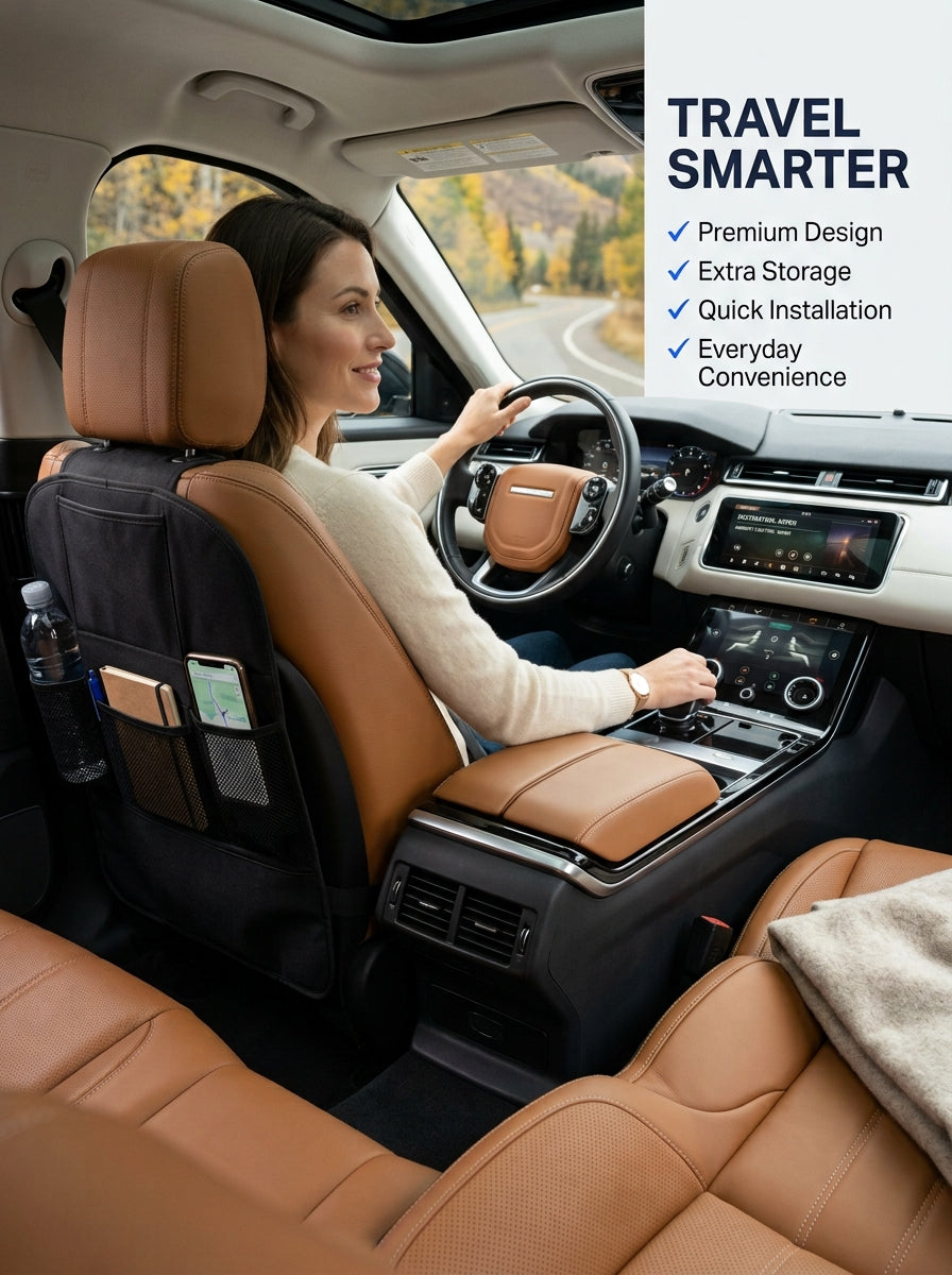 Car Back Seat Organizer
