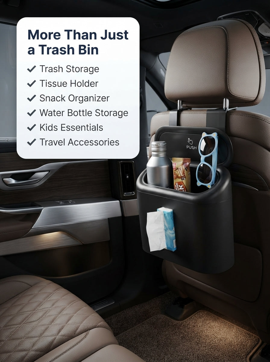 Premium Car Trash Bin